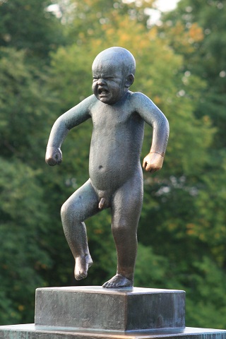 Skulpturen in Oslo